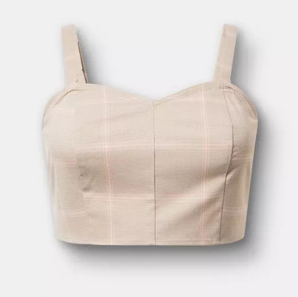 New Studio By Torrid Convertible Bandeau Top  Size 1X